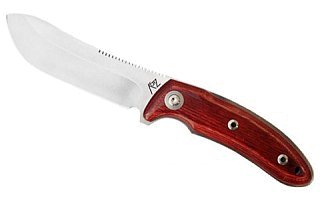 Нож Katz фикс. клинок сталь AUS8A рукоять вишня