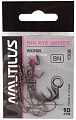 Крючок Nautilus Offset Big Eye Series Worm 1006 №1