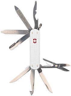 Нож Victorinox MiniChamp Alox 58мм 14 функций серебрянный купить в