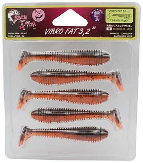 Приманка Crazy Fish Vibro fat 3.2'' 73-80-8d-6