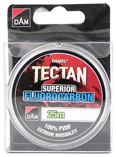 Леска DAM Tectan Superior FC 25м 0,16мм 2,2кг 4,9lb - фото 1