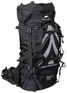 Рюкзак Naturehike Discovery black 70+5 - фото 8