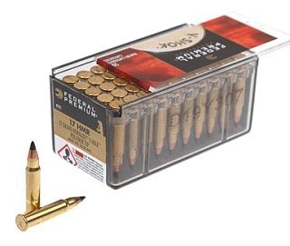 Патрон 17HMR Federal Premium hornady V-Max polymer tip 1,10г (50шт) - фото 3