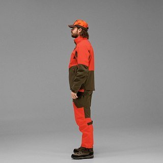 Куртка Harkila Wildboar Pro Wildboar Orange/Willow Green - фото 3