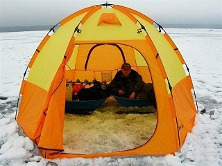 Палатка п/автомат рыбака зимняя SWD Ice Travel-2 - фото 4