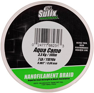 Шнур Sufix Nano Braid camo 100 м 0.06мм 3,3 кг