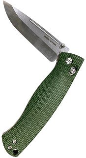 Нож складной Real Steel Pathfinder Folder Green Micarta клинок 14C28N 9,7см - фото 7