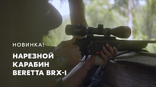 Мировая премьера: охотничий нарезной карабин Beretta BRX 1