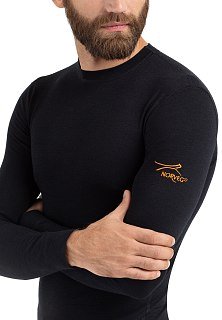 Термобелье Norveg Classic unisex верх black - фото 4