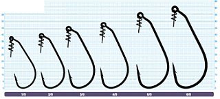 Крючки Owner офсетные 5132 №4/0