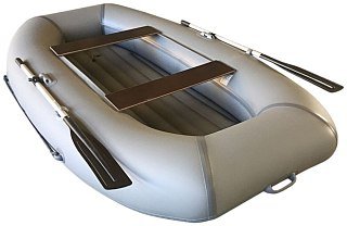 Лодка BigBoat Юнг260 серый - фото 7