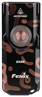 Фонарь-брелок Fenix E06R граффити - фото 3