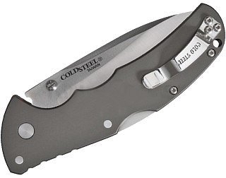 Нож Cold Steel Code-4 spear point складной сталь AUS8A рукоять алюмини - фото 2