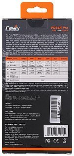 Фонарь Fenix тактический PD36R Pro + E03R V2.0 синий - фото 6