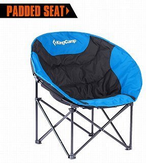 Кресло King Camp Moon leisure chair складное 84х70х80см синее - фото 11