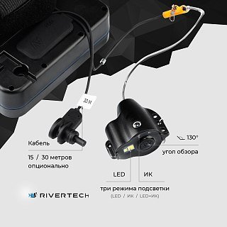 Видеокамера подводная Rivertech C5 30м - фото 4