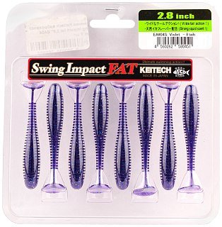 Приманка Keitech виброхвост Swing impact fat 2,8