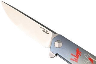 Нож Mr.Blade Lance M390 Лабутены titanium handle - фото 7