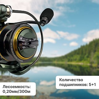 Катушка Riverzone Wind GL2800 - фото 3