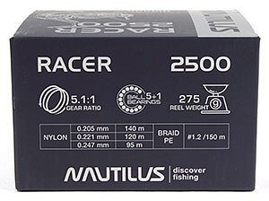 Катушка Nautilus Racer 2500 Com - фото 9