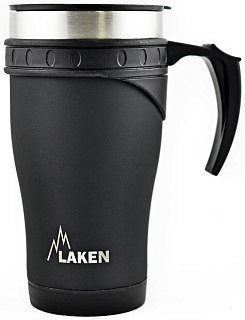 Термокружка Laken с крышкой 500 мл черная - фото 2