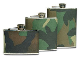 Фляга  Mil-tec  Taschenflasche Edelstahl 8 Oz oliv