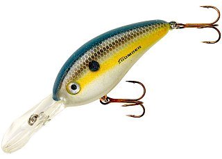 Воблер Bomber Fat free shad jr 6,13см 14гр foxy shad - фото 1