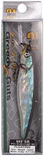 Воблер Pontoon21 Greedy-Guts 88F-SR 88мм 10,9гр 0,7-1,0м 405