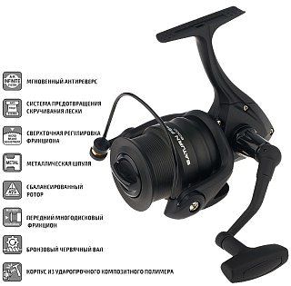 Катушка Fish2Fish Saturn Feeder 6000 4+1bb - фото 2