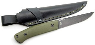 Нож Brutalica Primer green handle туристический - фото 1