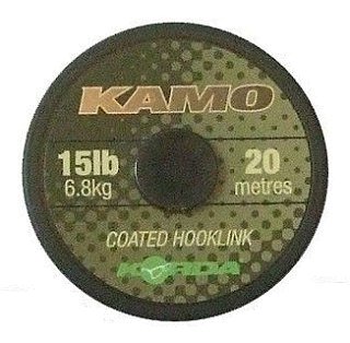 Поводочный материал Korda Kamo coated hooklik 20м 15lb