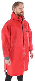 Пончо BTrace Rain Zipper красный - фото 2