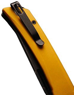 Нож Mr.Blade Finch AUS-8 BSW G10 yellow складной - фото 5