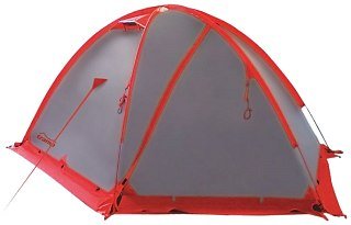 Палатка Tramp Rock 3 V2 серый