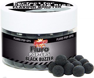Бойлы Dynamite Baits Black buzzer fluro liquid booster 15мм