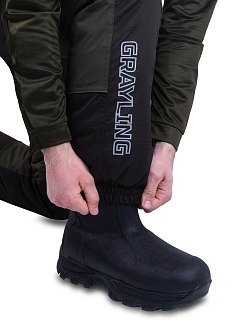 Костюм Grayling Скат V2 для рыбалки зимний -45 хаки - фото 12