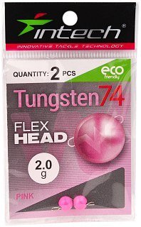 Груз Intech Tungsten 74 gloss pink 4,0гр 1шт