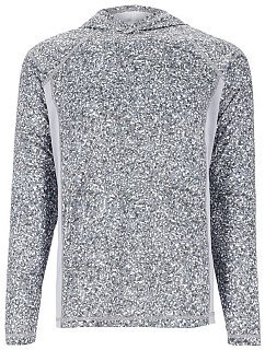 Футболка Simms Challenger Solar Hoody Pebble Steel 