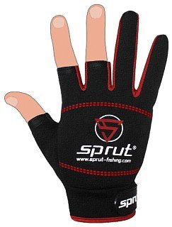 Перчатки Sprut Neoprene Spinning Gloves NPSPGLV-R-OS - фото 1