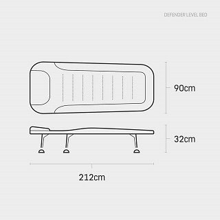 Кровать JRC Defender Levelbed - фото 5