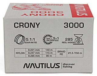 Катушка Nautilus Crony 3000 Com - фото 13