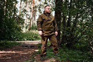 Костюм TAYGERR Антиклещ NEW палатка темный хаки - фото 7