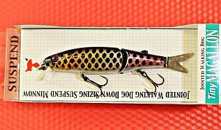 Воблер Jackall Tiny Magallon black piraruku - фото 2
