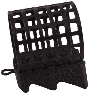 Кормушка X-Feeder ME Alligator middle 80гр matt black perfo