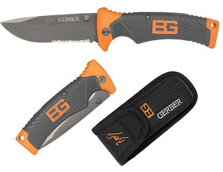 Нож Gerber Bear grylls knife folding sheat складной - фото 1