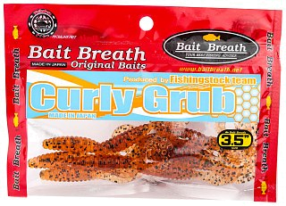 Приманка Bait Breath Curly Grub 3,5" Ur22 уп.10шт - фото 2