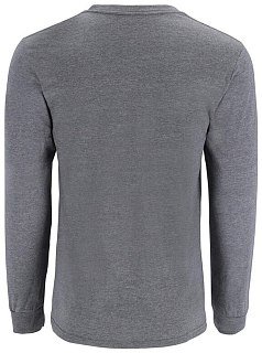Футболка Simms Logo LS Shirt Athletic Heather  - фото 2