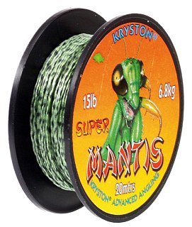 Поводочный материал Kryston Super mantis green 20м 15Ibs  - фото 2