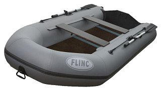 Лодка Flinc FT320L надувная серый - фото 1