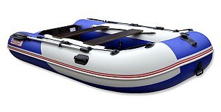 Лодка Хантер STELS 315 сине-белый - фото 4